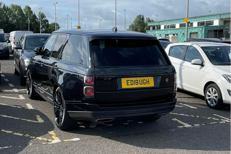 Place private number plate