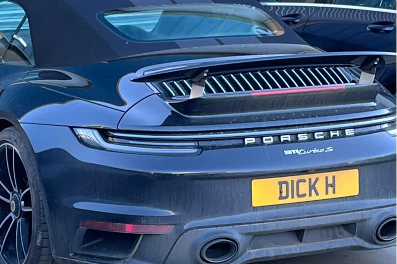 private number plates rude D11CKH