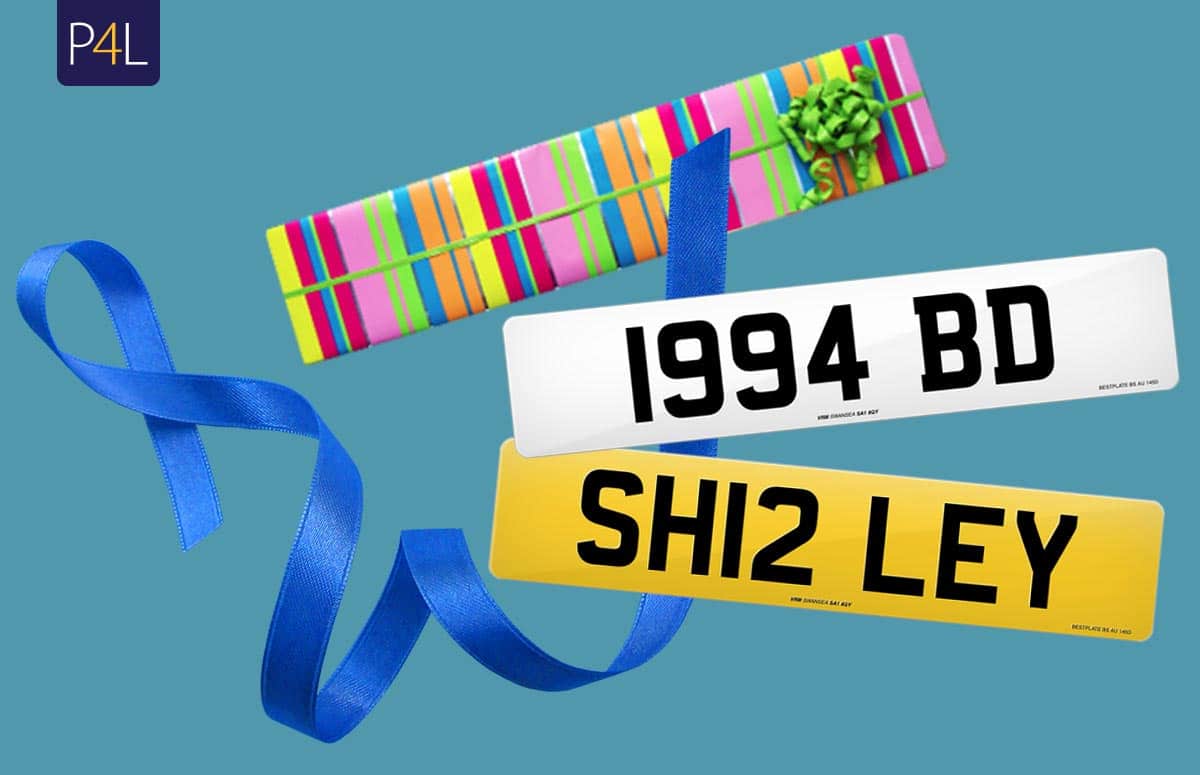 Personalised gift plates