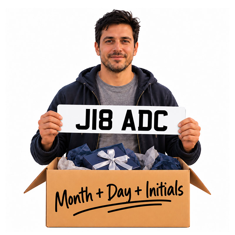 A Number Plate That's Super Personal to Andres - J18 ADC