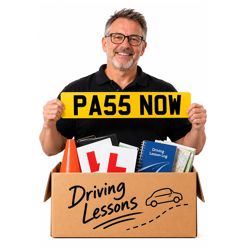 people and their private number plates PA55NOW