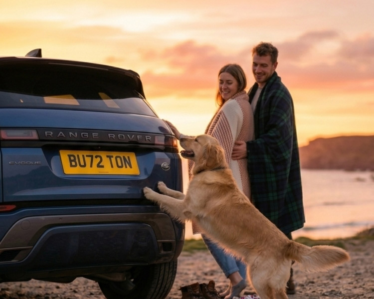 people and their private number plates BU72TON